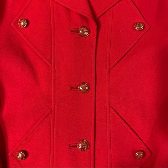 Vintage David Hayes 100% Wool Coat - Picture 8 of 9